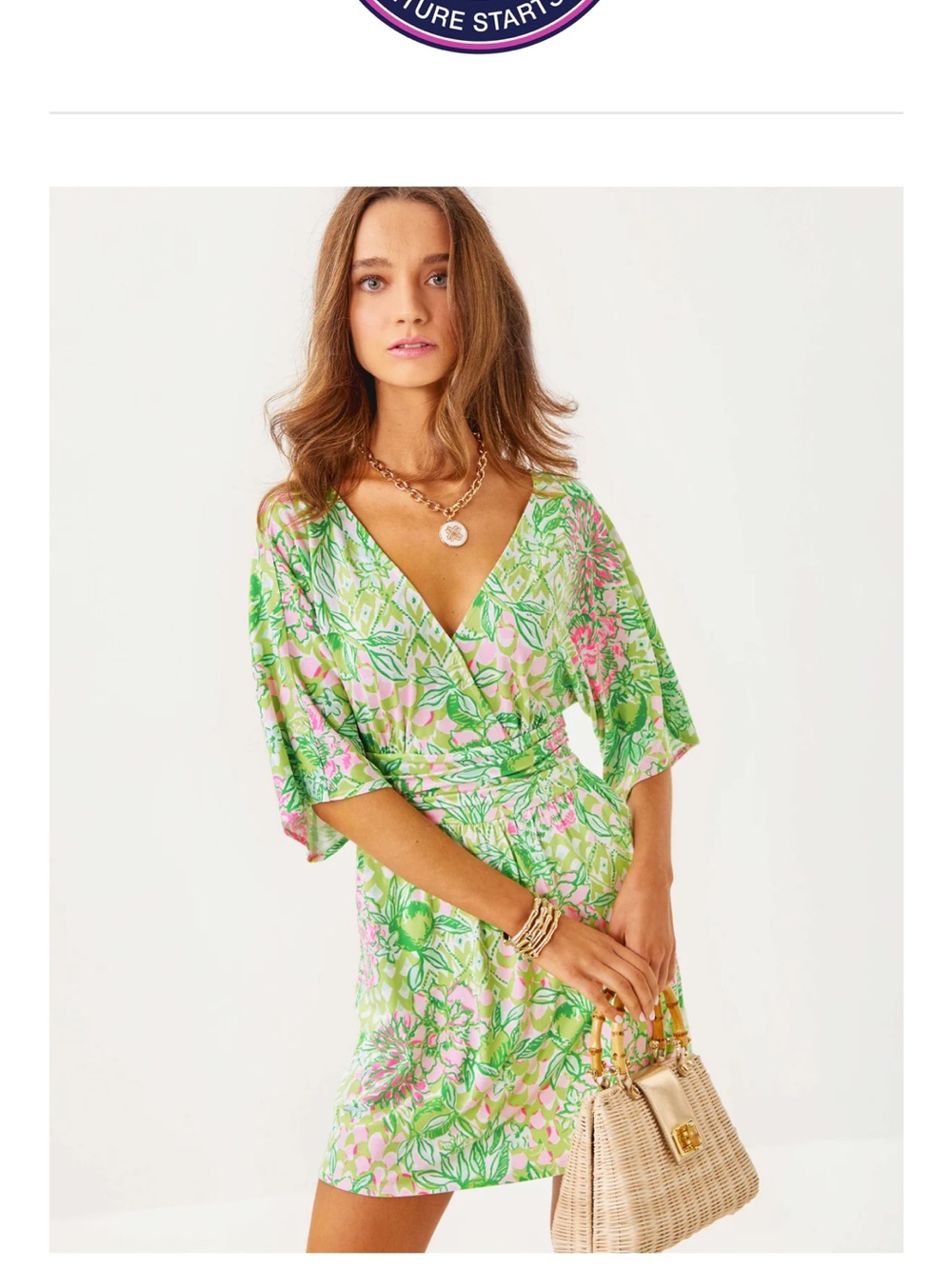 Lilly Pulitzer Floral Parigi Skort Romper